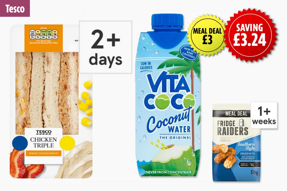 Your lunch can cost half the price at Tesco if you take advantage of the deal