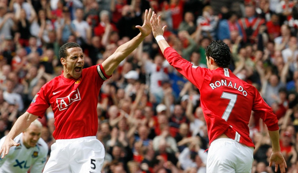 Ferdinand joked that he was Ronaldo's 'idol'