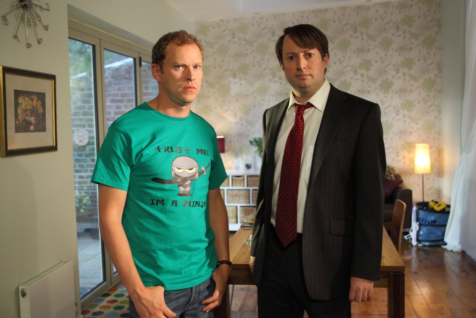 David Mitchell and Robert Webb star in Peep Show 