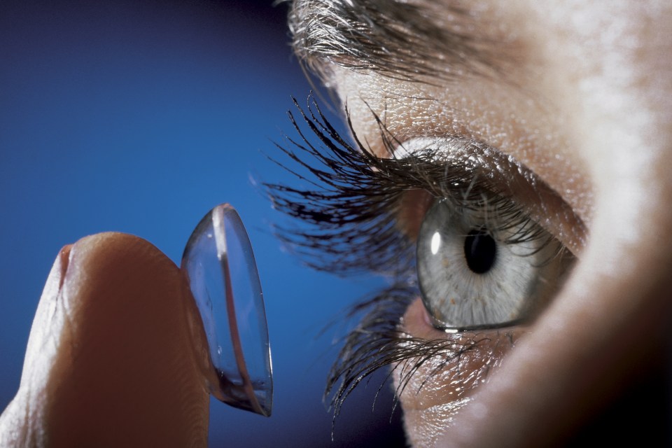 There are some things you should just never do with contact lenses