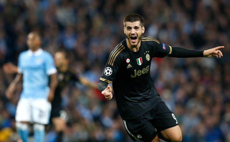 Morata was a big hit in Turin during his first stint at Juventus