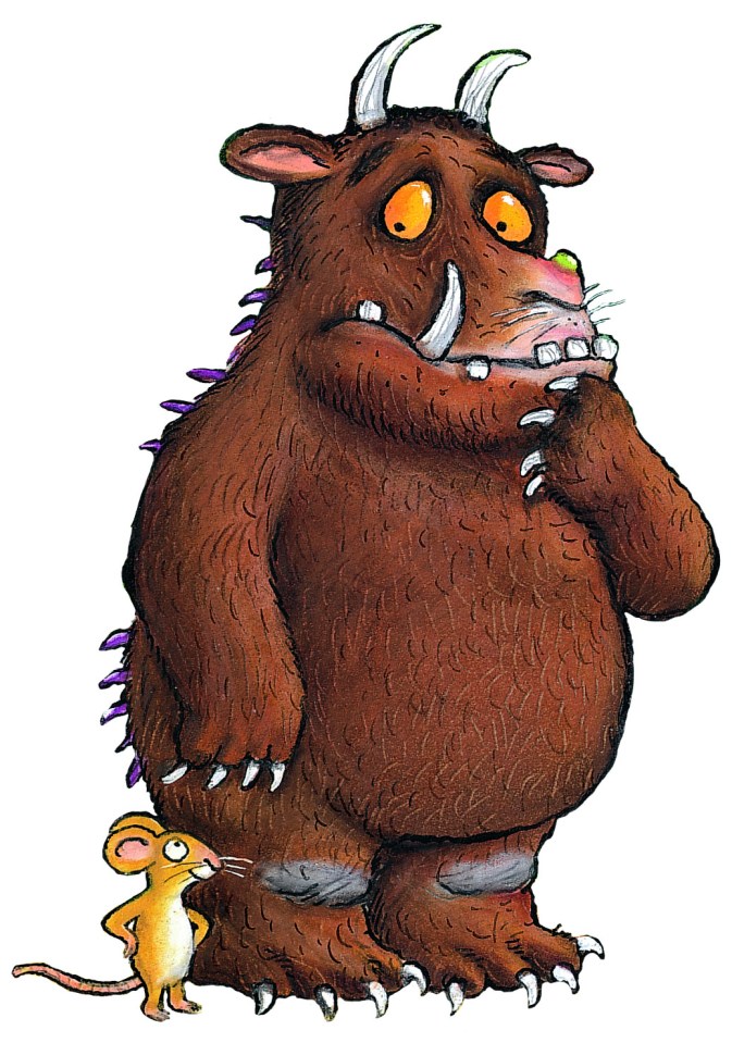 Since his surgery, he has been compared to kids' book character the Gruffalo