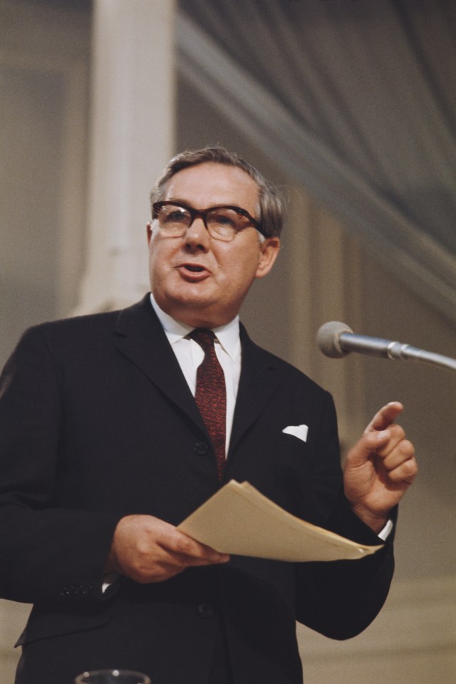 James Callaghan as Chancellor of the Exchequer in 1967