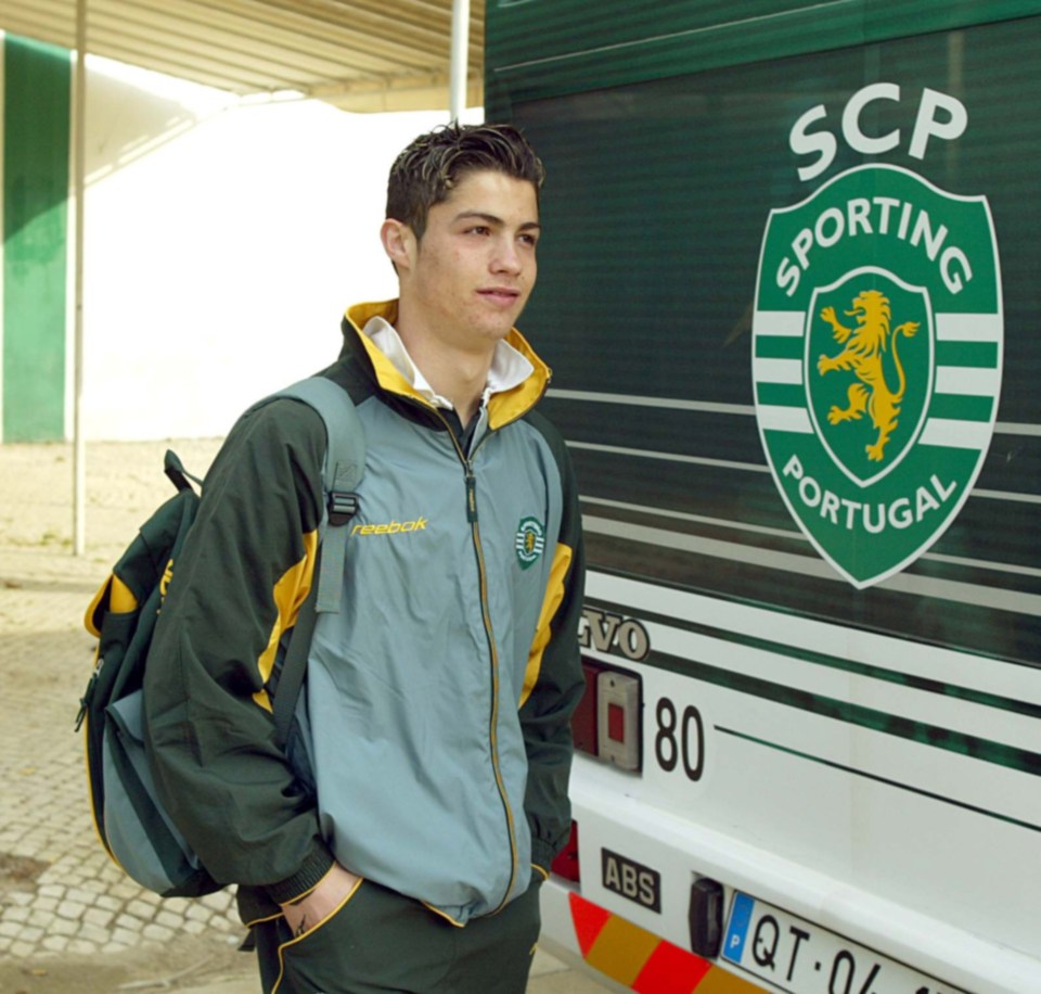 He joined the Sporting academy as a 12-year-old in 1997 from CD Nacional