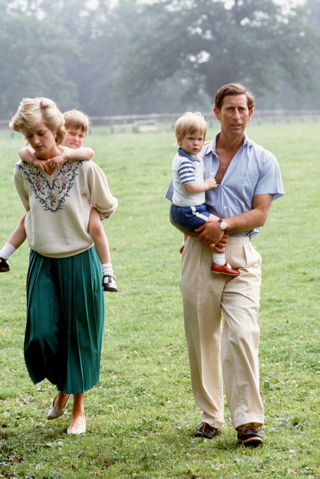 Diana also ‘broke tradition’ to give William a fun piggyback