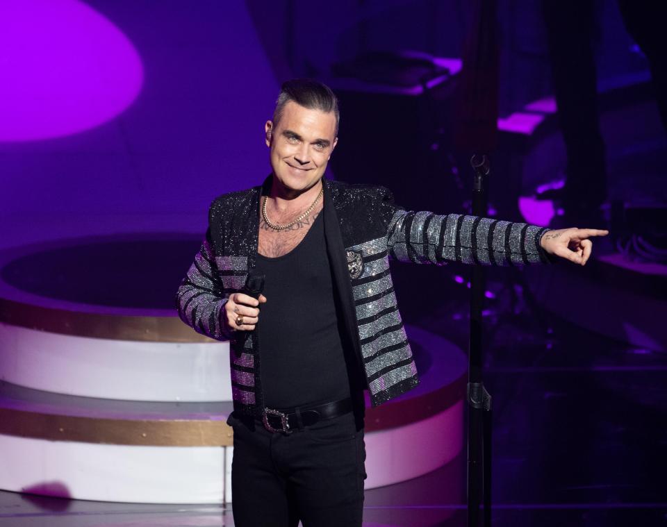 Robbie enjoyed a sold-out residency in Las Vegas last year