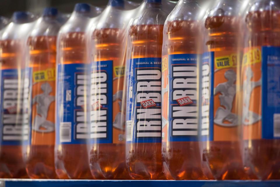 Colin also had a stake in Scotland's national drink Irn-Bru