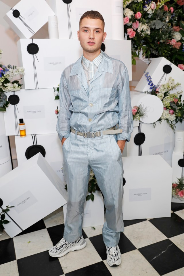 Rafferty Law attends the Maison Christian Dior London cocktail party