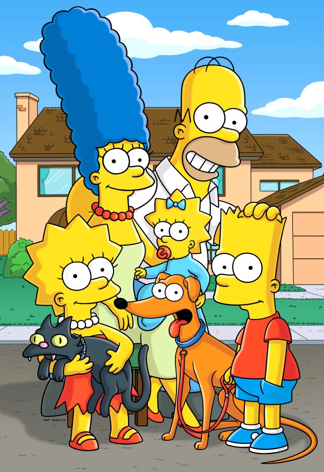 The Simpsons are known for being iconic colour yellow