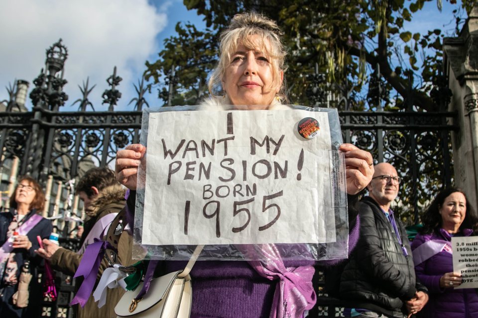 Women born in the 1950s feel they've lost out after having their state pension age hiked