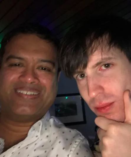 Olly Levy is Chaser Paul Sinha's husband since December 2019