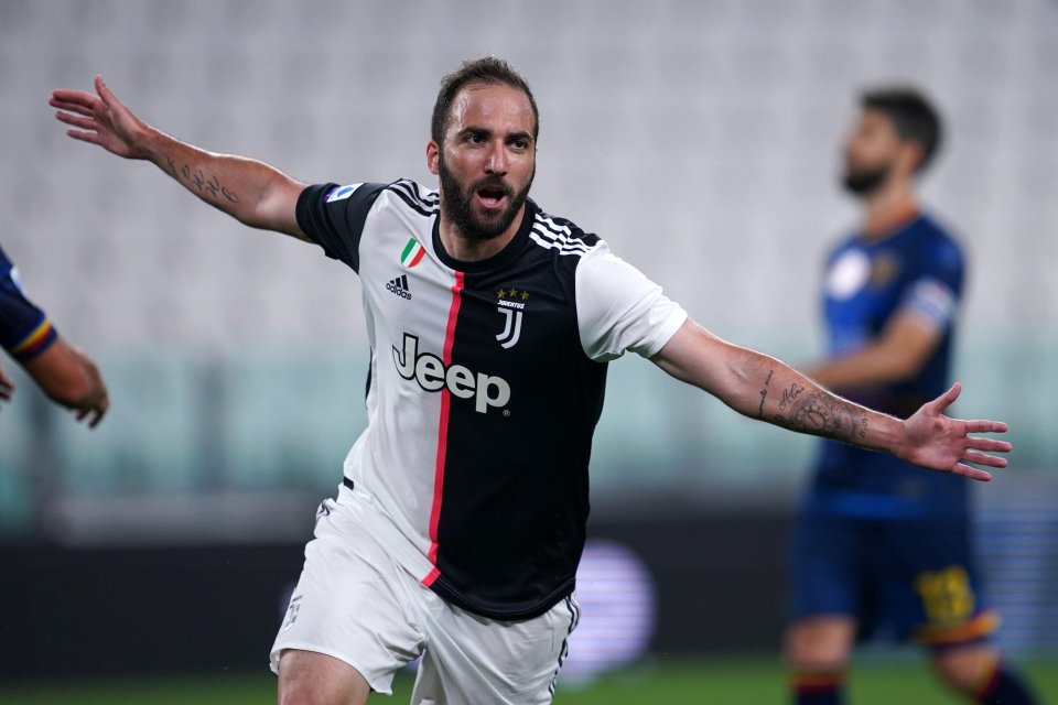 Gonzalo Higuain does not feature in Andrea Pirlo's plans at Juventus