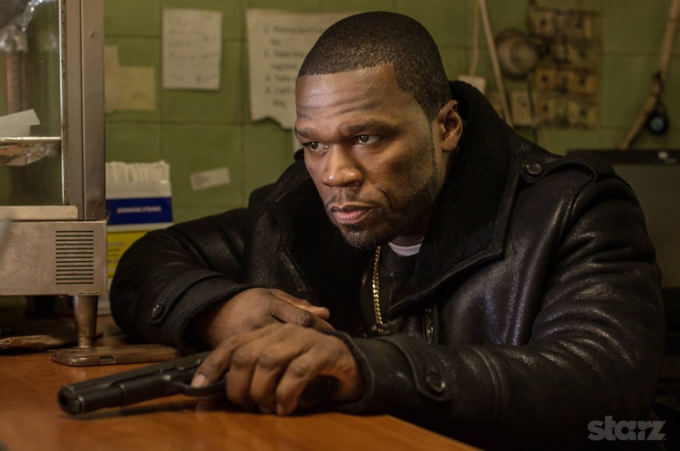 50 has signed up for two projects with the Starz network after the success of Power 