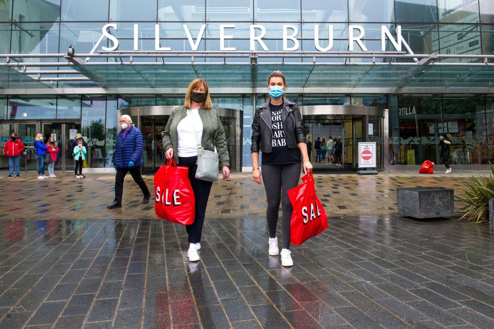 Shopping centres saw an increase of 9.1 per cent in visitor numbers