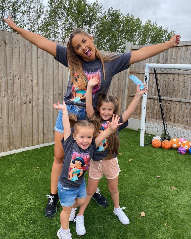 Jac recently delighted fans after sharing a sweet video of her daughter Mia and Ella dancing around the house