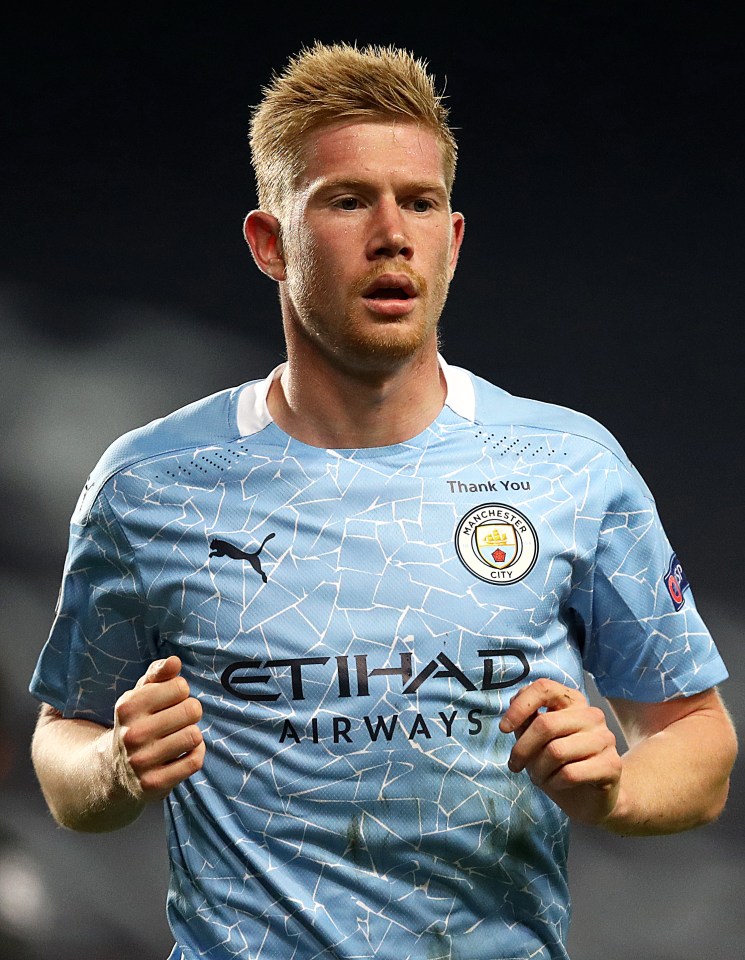 Kevin De Bruyne scored 13 goals and provided 20 assists in a stellar campaign for Manchester City