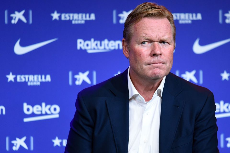 Luis Suarez's boss Ronald Koeman is overseeing a clearout of Barcelona players in a bid to refresh his squad