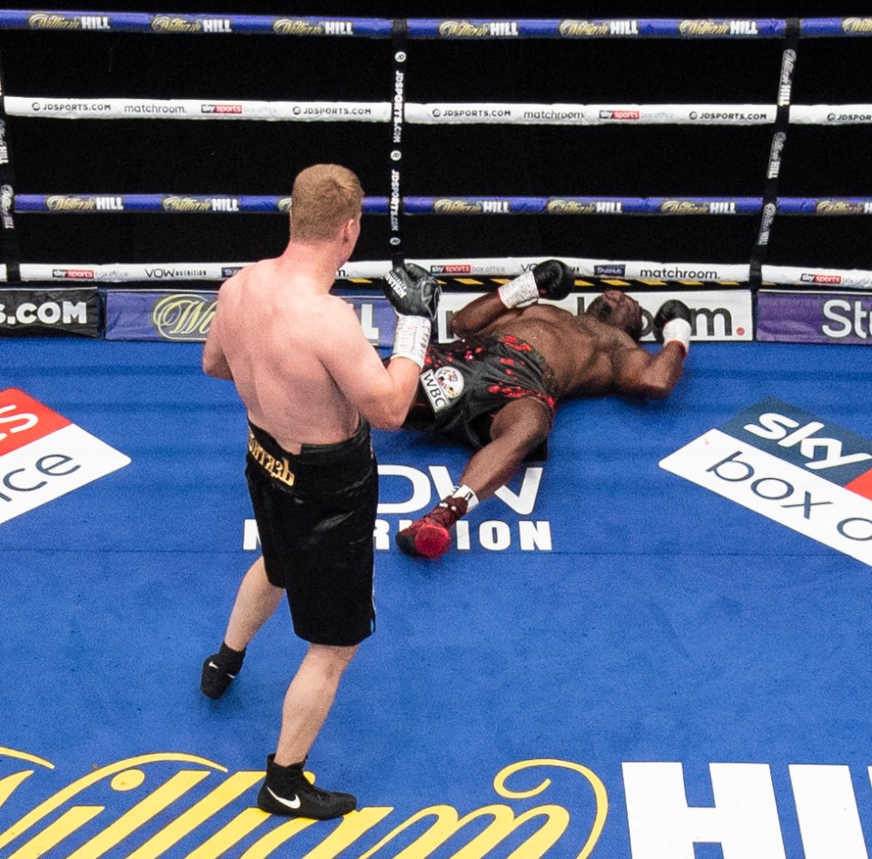 Povetkin knocked out Whyte in the fifth round during their contest on August 22