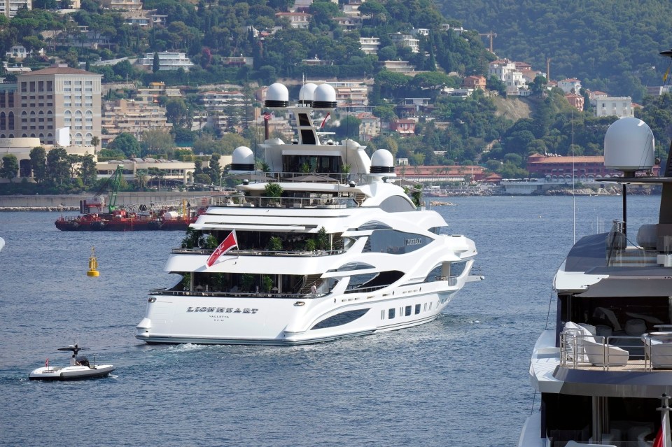 Sir Philip Green's £100 million super-yacht was confined to port in Monaco after a Covid oubtreak onboard