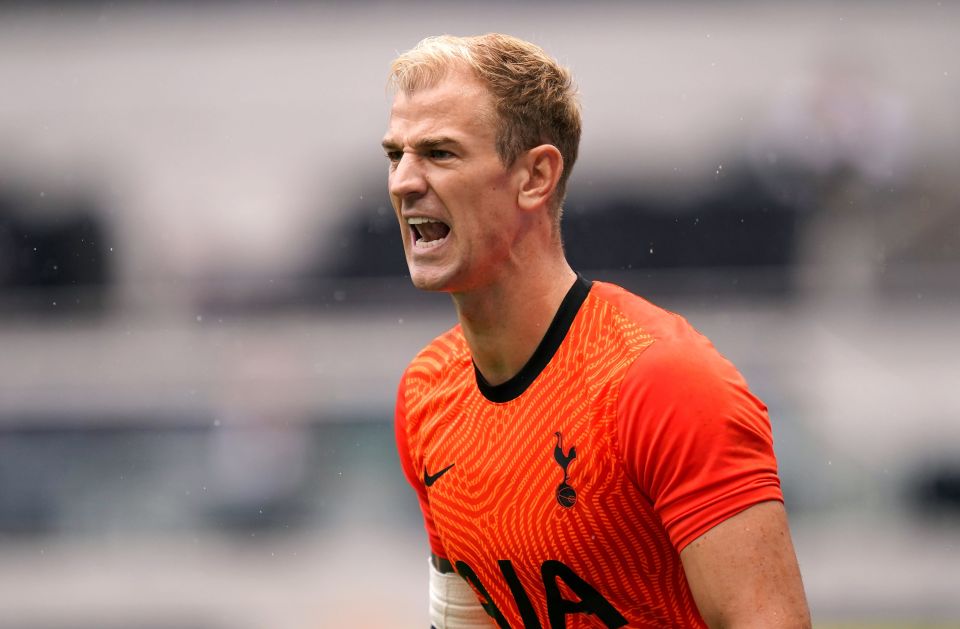 Joe Hart will come in for his Spurs debut