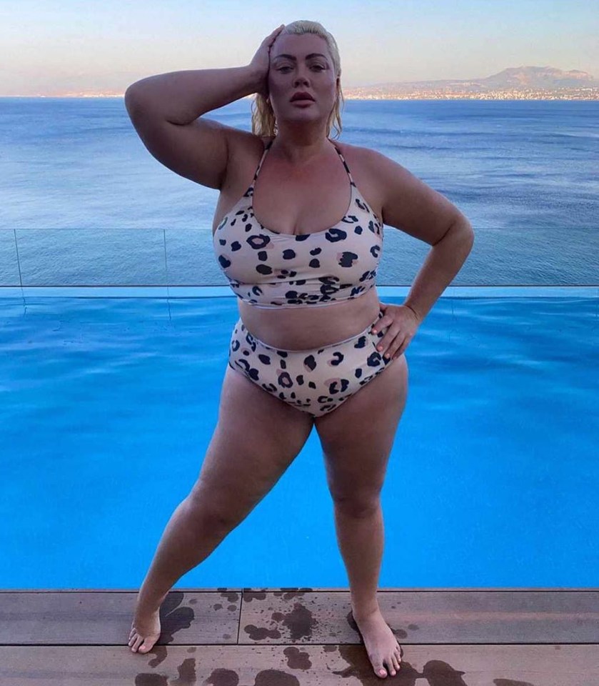 Gemma has lost four stone this year