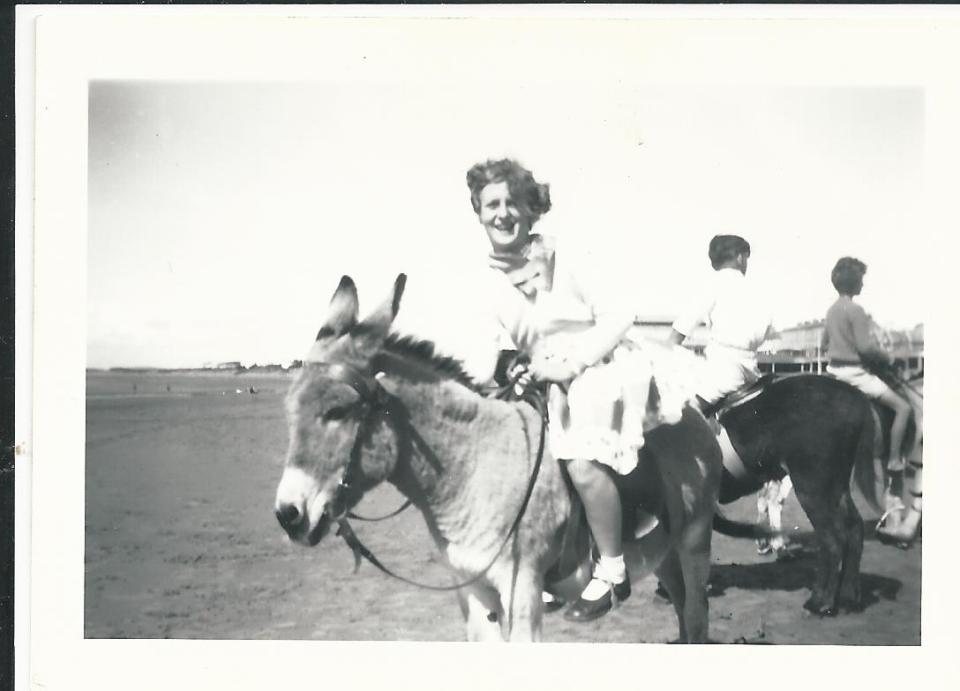 William Mager brought donkeys for rides in 1886 after spotting them carrying fish