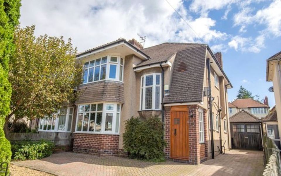 This four-bed home in Bristol is on the market for £735,000, which is £20,000 higher than the price fetched for a similar property in the area in May