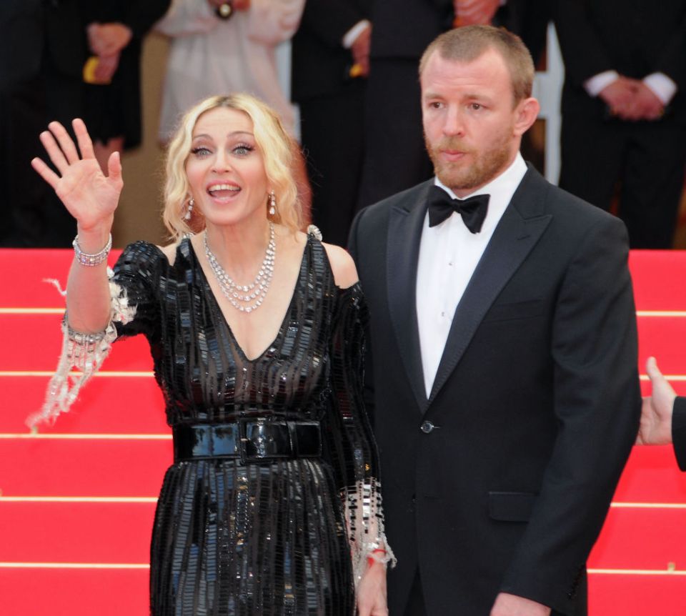 Madonna and Guy Ritchie tied the knot just days before Christmas 2000