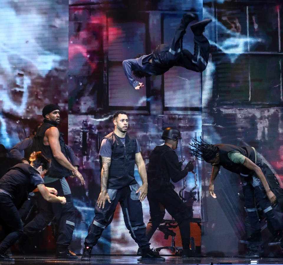 The Black Lives Matter-inspired dance appeared in the first semi-final