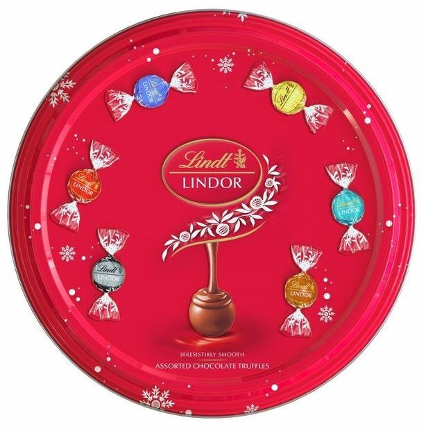 Lindt Lindor is releasing a tin of assorted truffles for Christmas