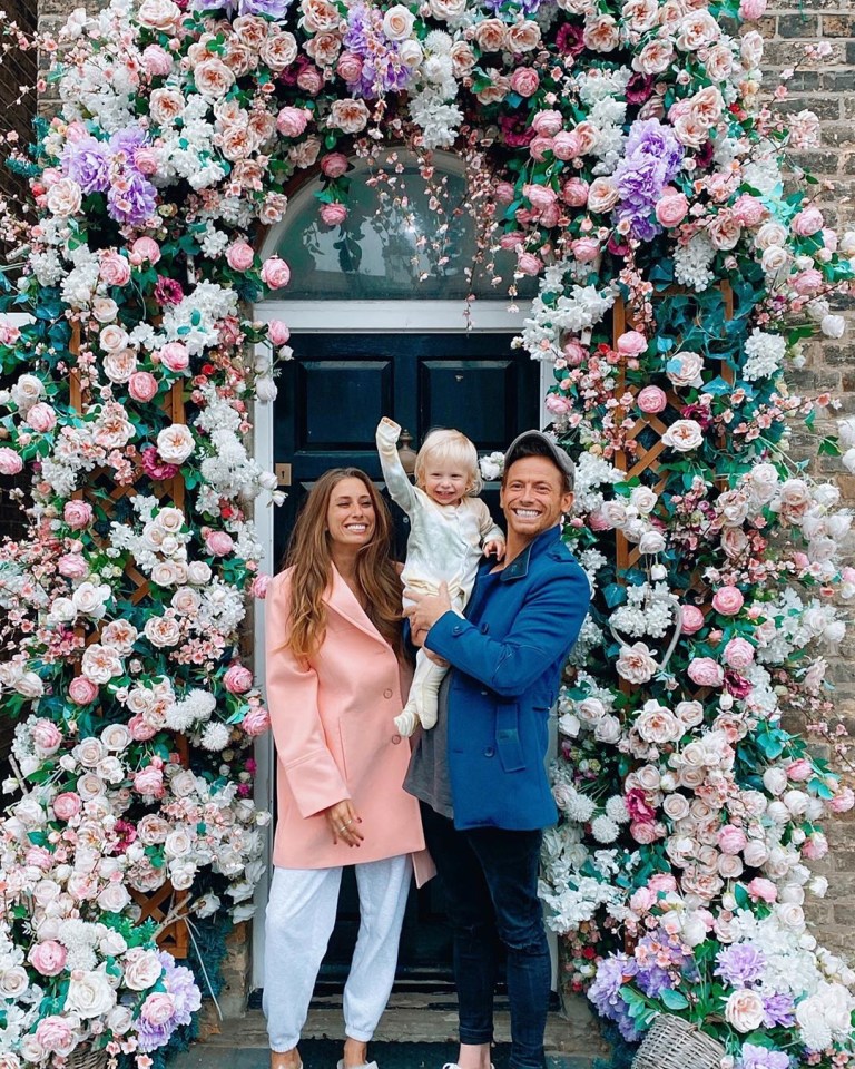 Stacey Solomon’s immaculate utility room is kitted out in flowers – just like her front door