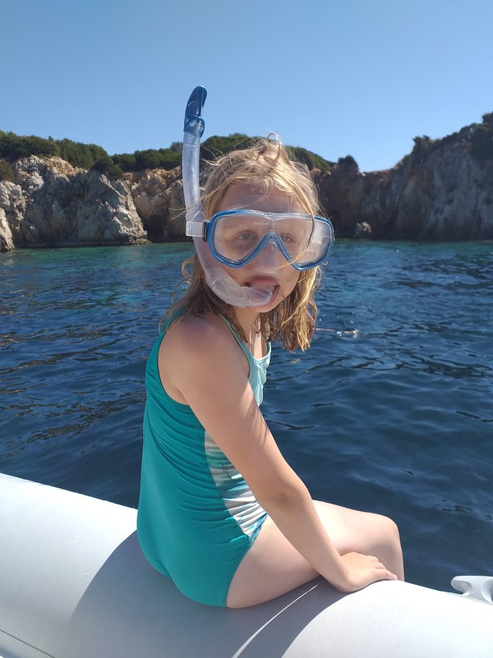 The kids loved snorkelling and looking at the coloured fish