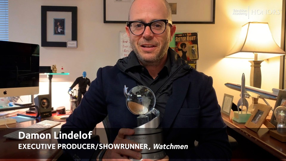 Lindelof recently picked up several Emmys for Watchmen