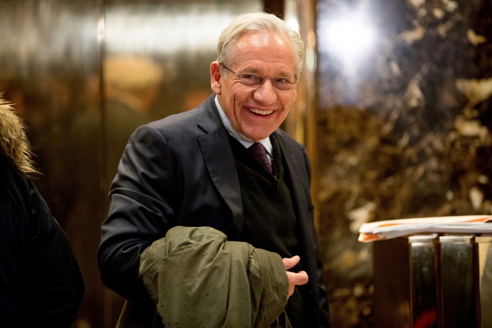  Bob Woodward has written a number of books about Donald Trump