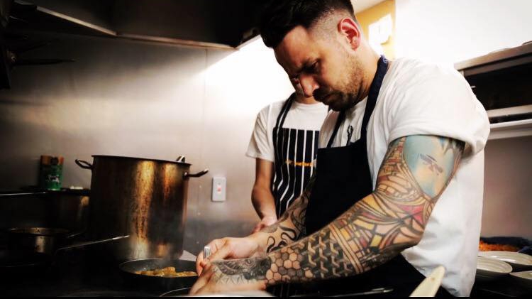  Gary Usher owns the Sticky Walnut restaurant in Chester, Cheshire