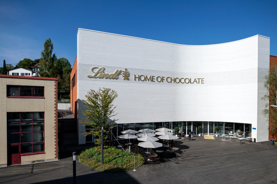 The Lindt museum has cafes, tasting rooms as well as educational programmes inside