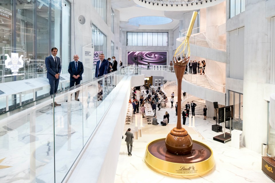 The world's biggest chocolate museum has opened in Switzerland