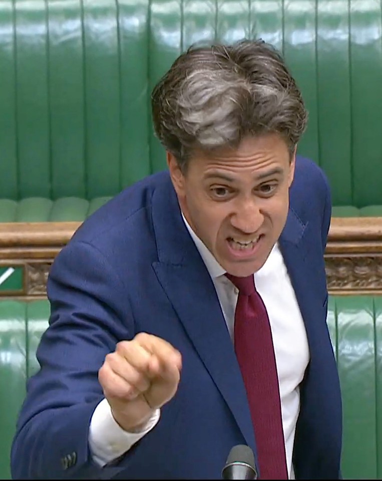 Former Labour leader Ed Miliband accused Boris Johnson of 'incompetence'