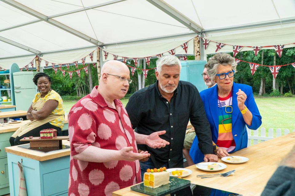 It's Biscuit Week on Bake Off and the creations don't come out too well 