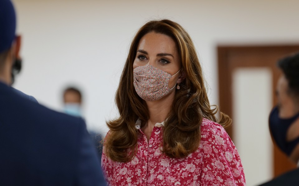 Kate Middleton spoke with people affected by the pandemic