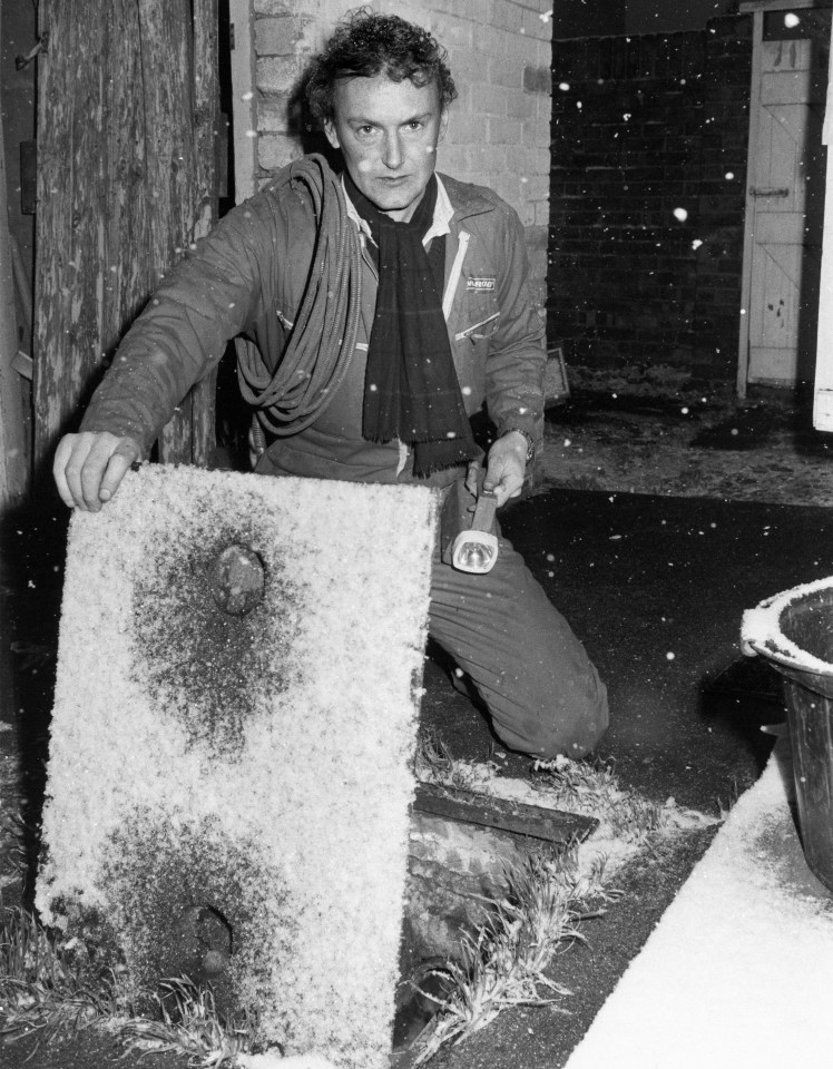 Plumber Michael Cattran discovered this drain packed with flesh at Dennis Nilsen's home