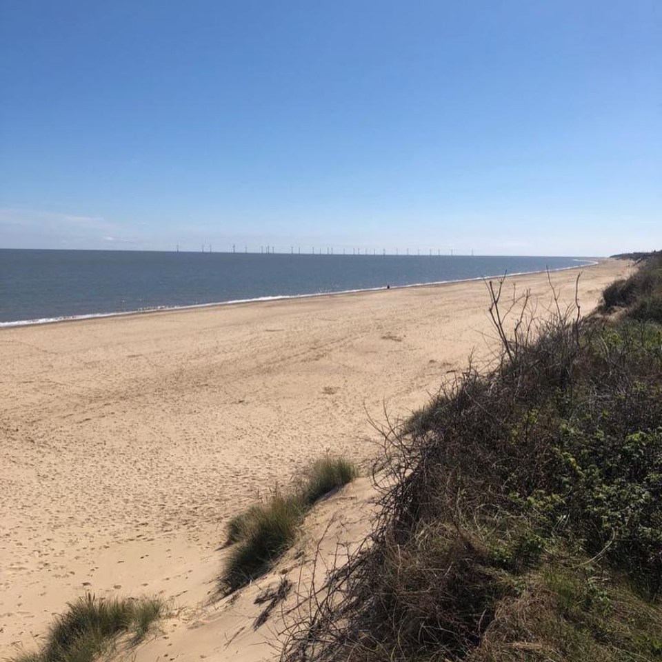 The holiday park sits on the Norfolk coast, in the small seaside town of Hemsby