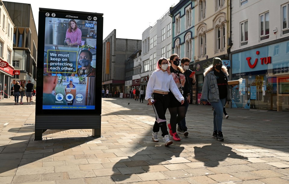 Shoppers in Newcastle amid council plans to fine people for having visitors in their home