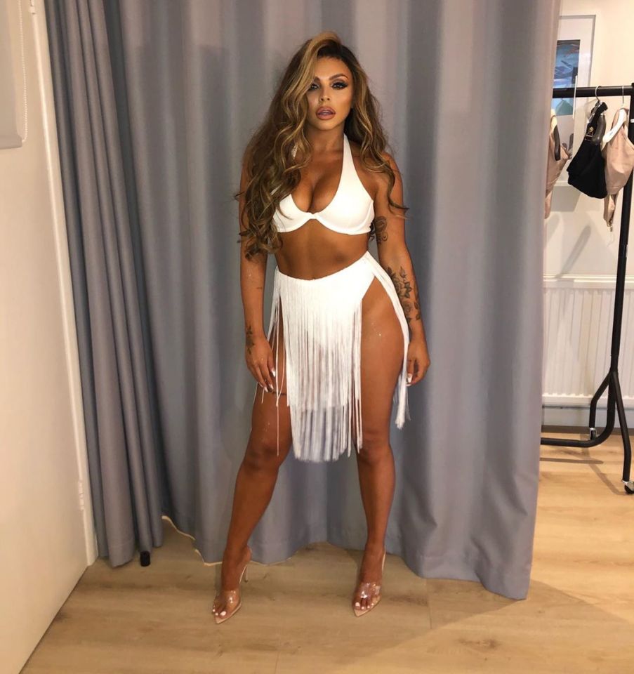 Jesy Nelson will have relied on side planks and burpees to achieve her sculpted look, according to David