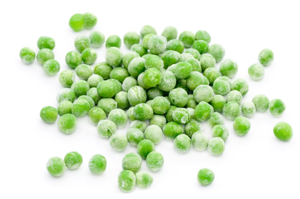 Never ever bother to try to buy fresh peas - frozen are best