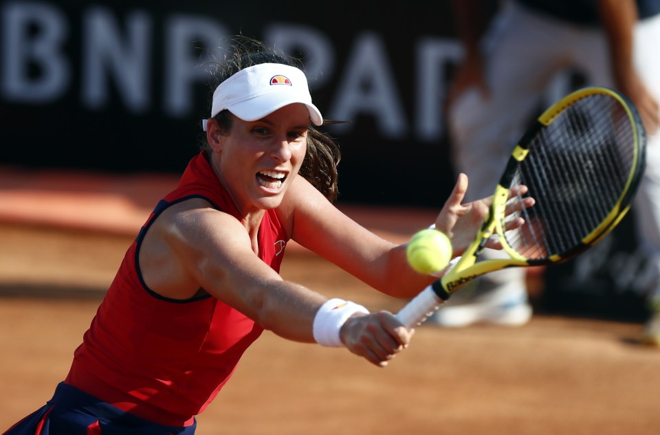 British No1 Johanna Konta is yet to make the final of a Grand Slam tournament