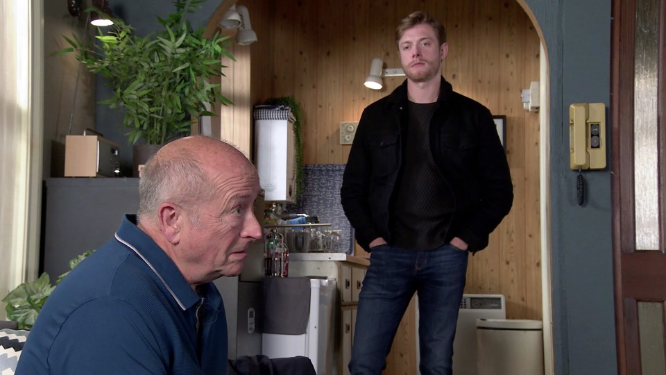 Daniel Osbourne ripped into Geoff Metcalfe in tonight's Coronation Street