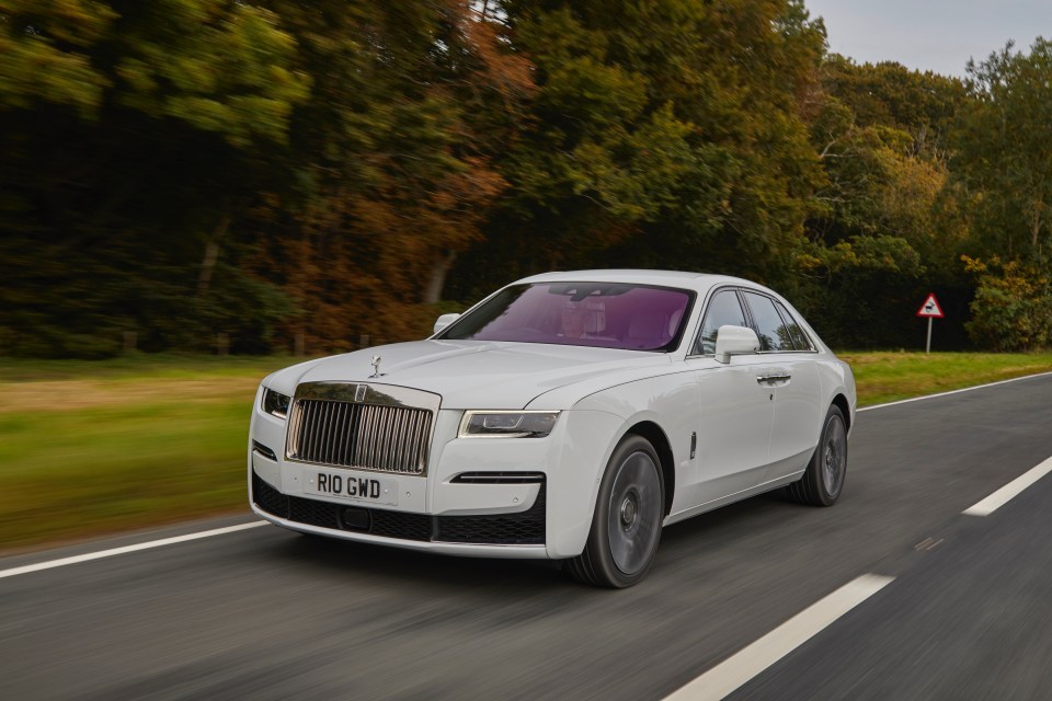 I drove the new Rolls-Royce Ghost and it just floats along like, er . . . a ghost