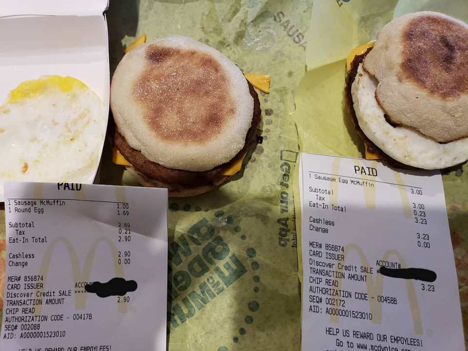 Deconstruct your McMuffin to make it cheaper 