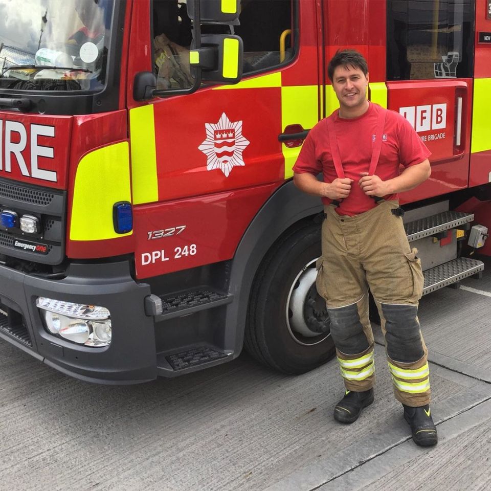 Tony Discipline has revealed he's quit acting to become a fireman